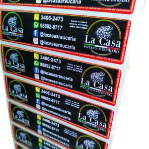 Etiquetas "Lacre" Personalizadas Coloridas
