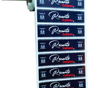Etiquetas Lacre Personalizadas 2 cores